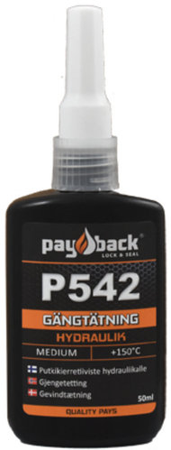 Payback hydrauliikan kierrelukite & kierretiiviste 50 ml