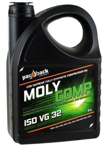 Payback Moly Comp FS 32 kompressori ja hydrauliikka öljy